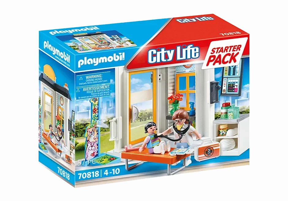 Playmobil 70818 City Life Pediatrician Starter Pack