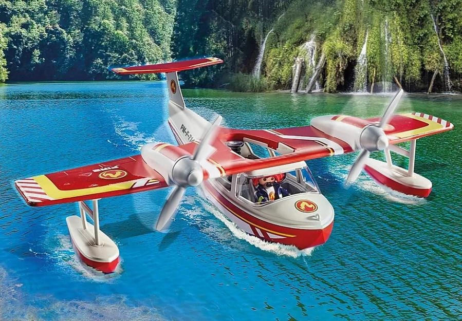 Playmobil Action Heroes 71643 Firefighting Seaplane for Ages 4 and Up