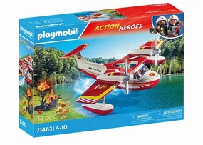 Playmobil Action Heroes 71643 Firefighting Seaplane for Ages 4 and Up