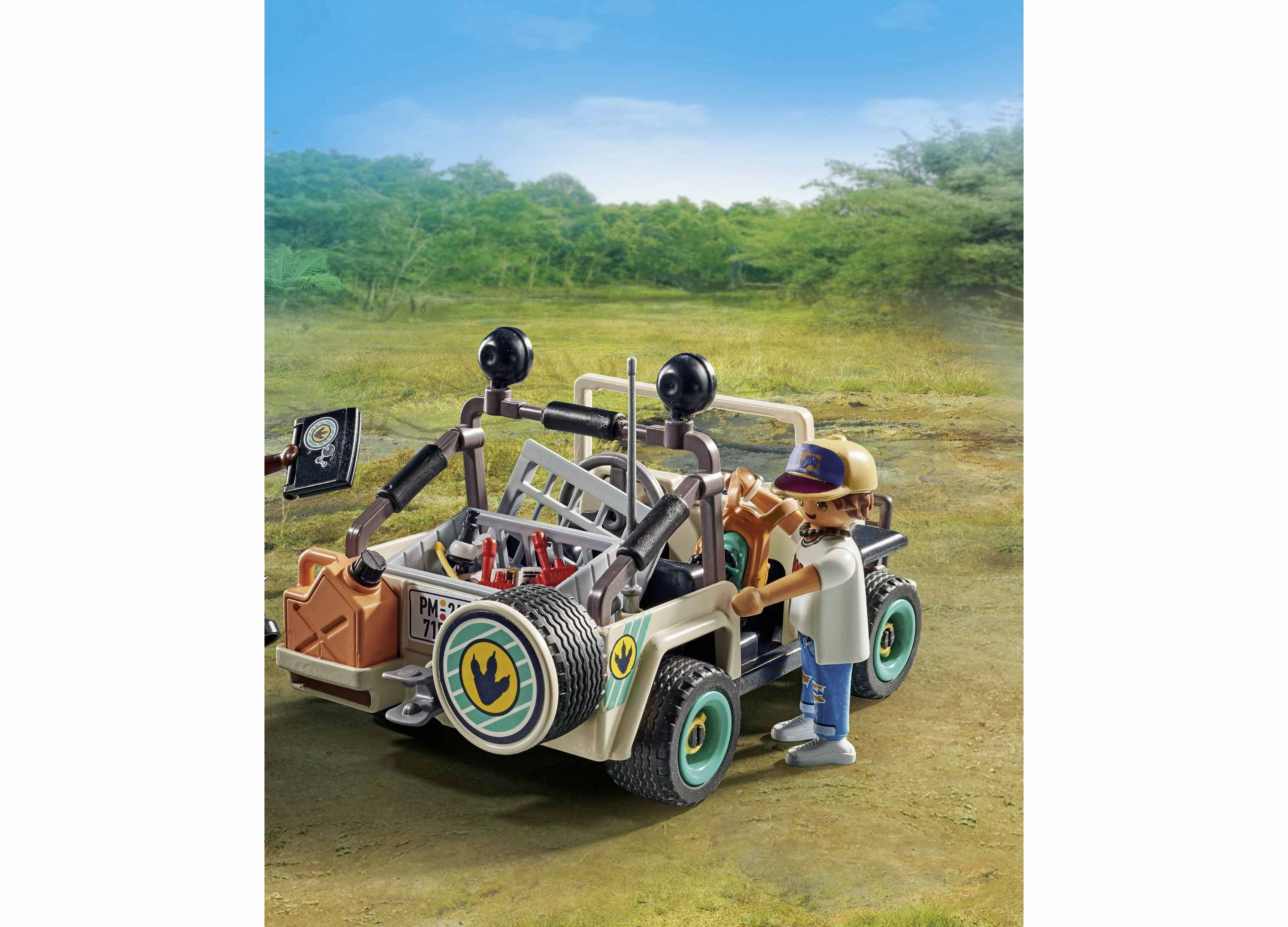 PLAYMOBIL Adventure Research Camp Dino Exploration Set - 93 Pieces