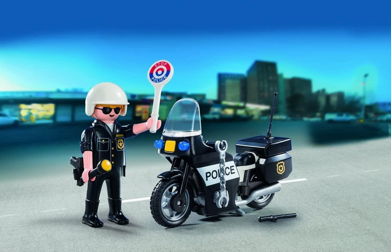 Playmobil City Action 5648 Small Police Carry Case for Ages 4 and Up