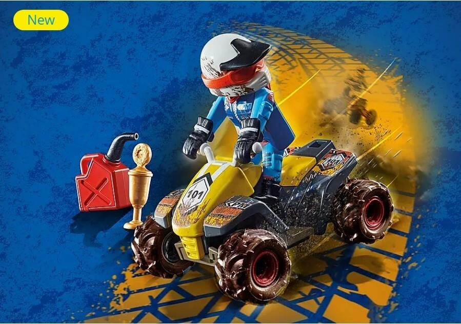 Playmobil City Action 71039 Racing Quad Toy Playset for Ages 4 and Up