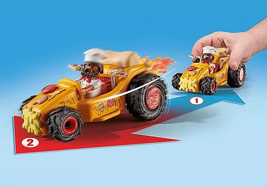 Playmobil Fun Stars 71634 Racing Kart: Pizza Chef for Ages 4 and Up