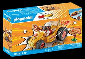 Playmobil Fun Stars 71634 Racing Kart: Pizza Chef for Ages 4 and Up