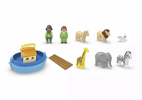 Playmobil Junior 71681 My Take Along Noah's Ark Playset for Age 1 & Up