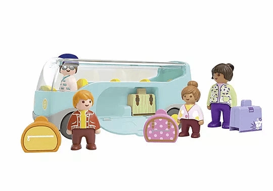 Playmobil Junior 71682 Airport Shuttle Bus Playset for Ages 1 and Up