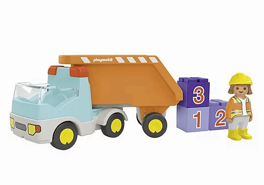 Playmobil Junior 71685 Dump Truck Vehicle Playset for Ages 1 and Up