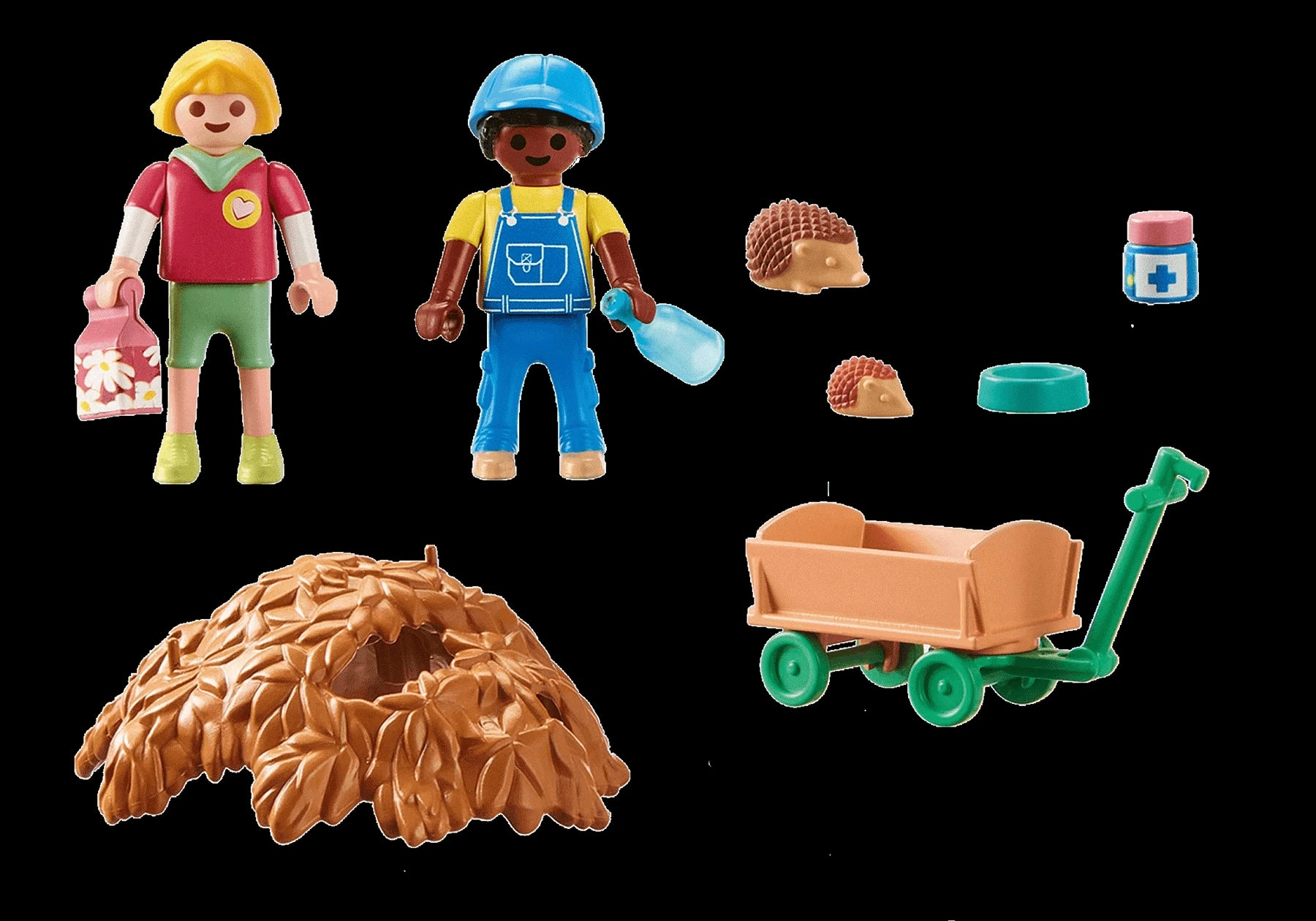 Playmobil My Life 71512 Care of the Hedgehog Family for Ages 4 and Up