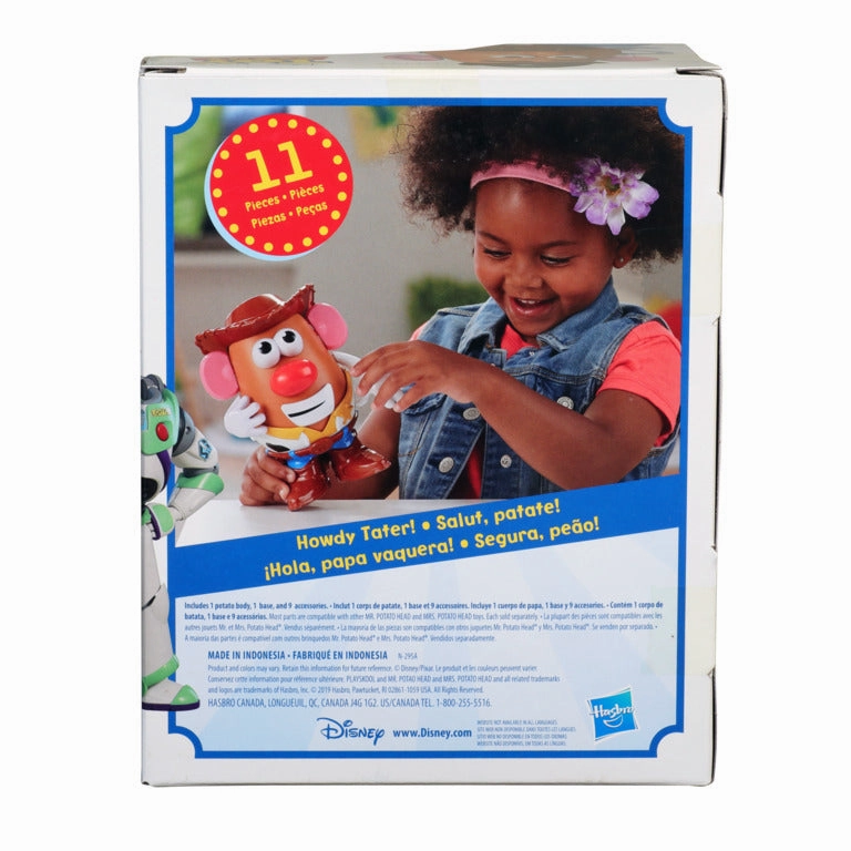 PLAYSKOOL MR. POTATO HEAD TOY STORY 4 CLASSIC WOODY'S TATER ROUNDUP
