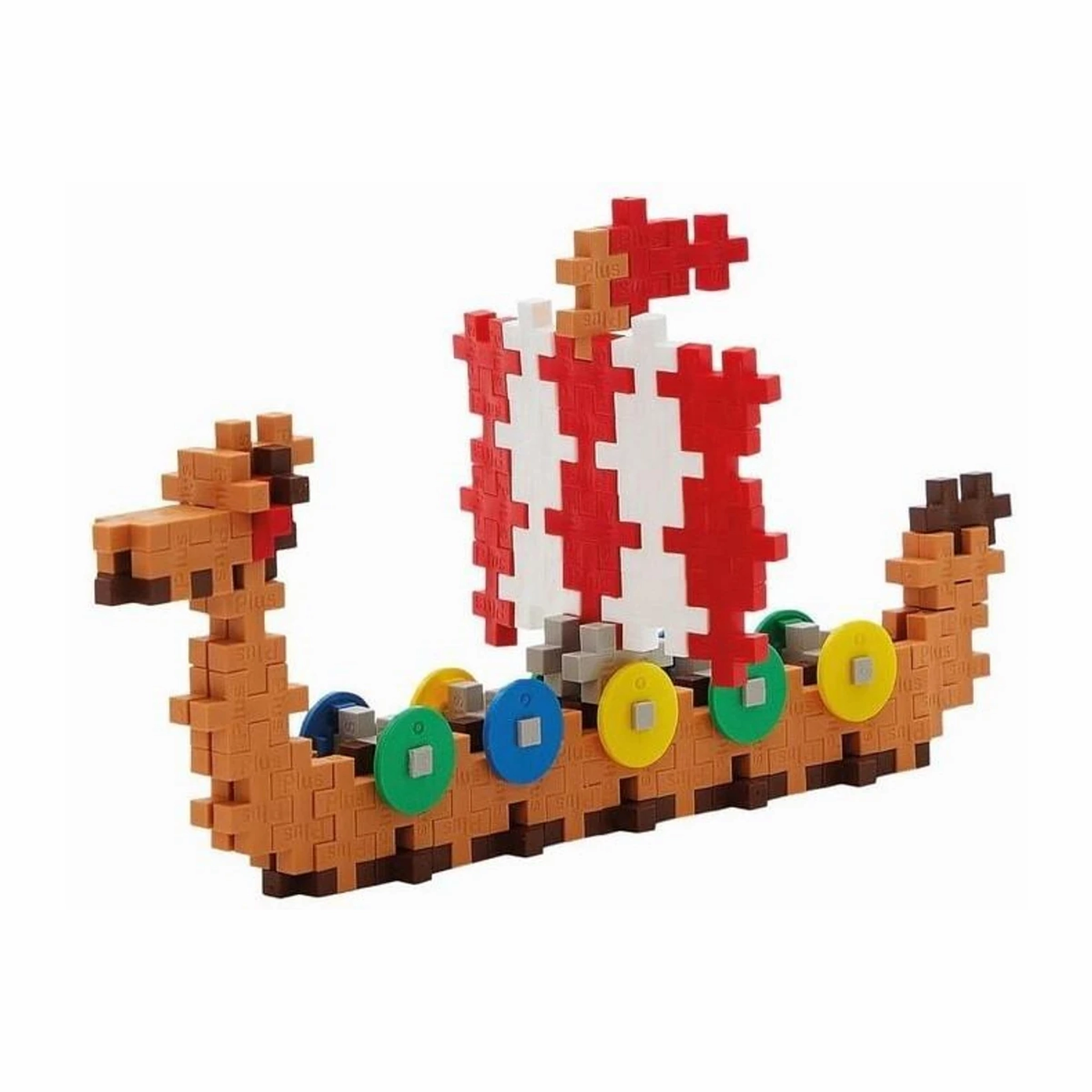 Plus Plus 100pc Tube Viking Ship