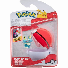 Pokemon Clip N Go Froakie & Poke Ball