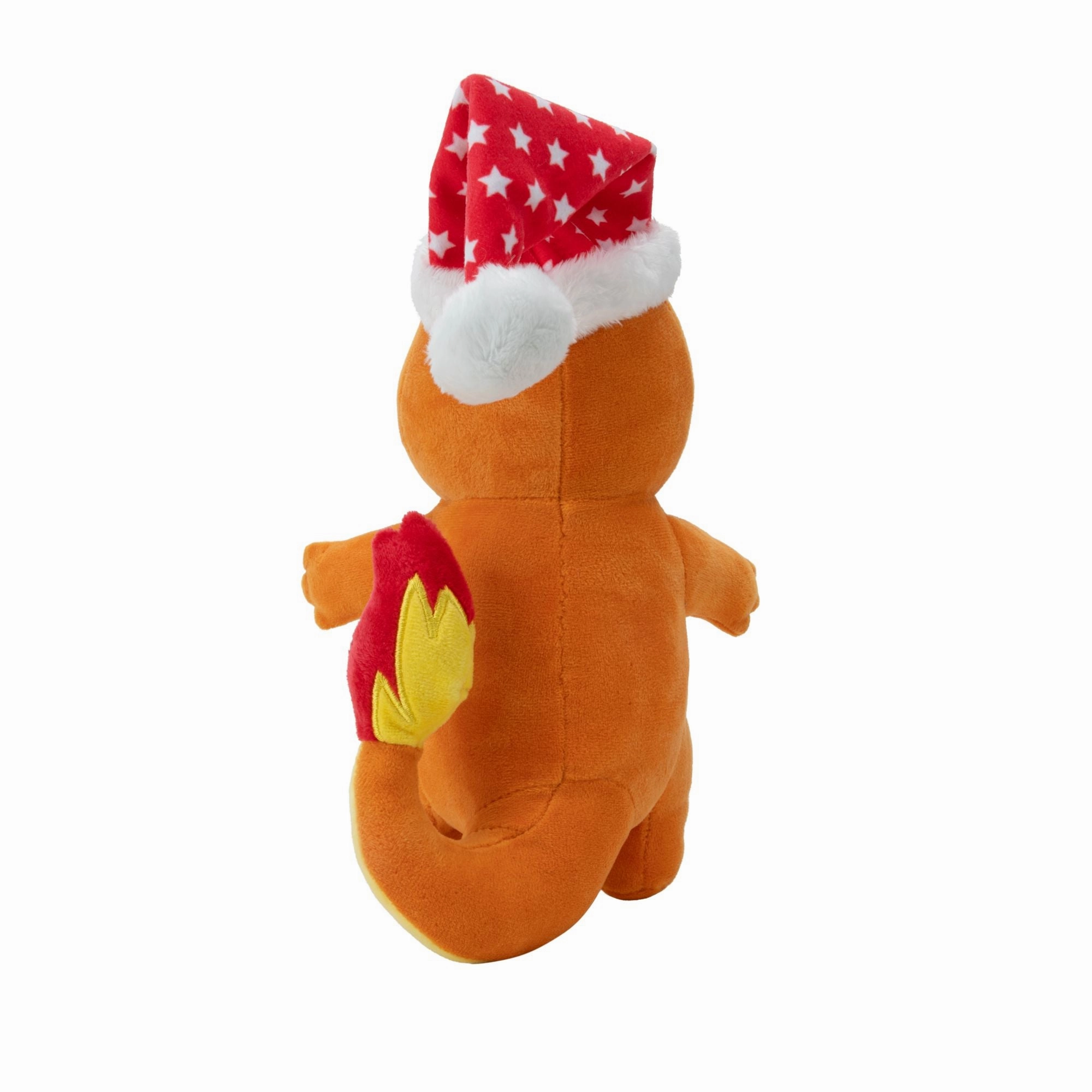 Pokemon Seasonal Holiday 8 Inch Plush - Charmander With Santa Hat