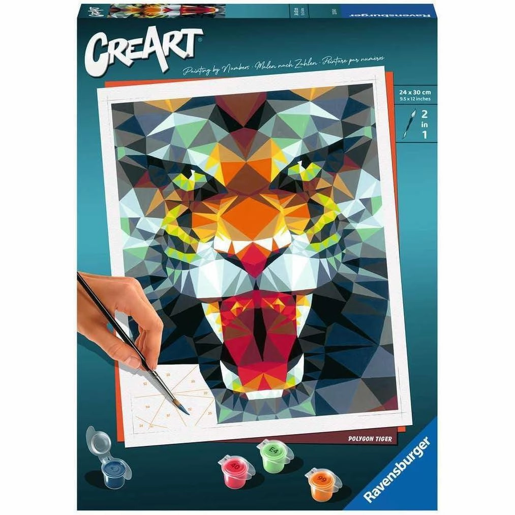 Polygon Tiger CreArt