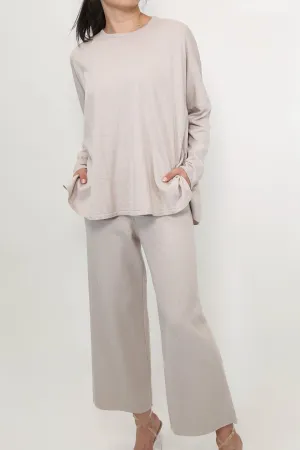 PRIMROSE CREW IN KNIT PIMA COTTON STRETCH LIMITED EDITION COLORS