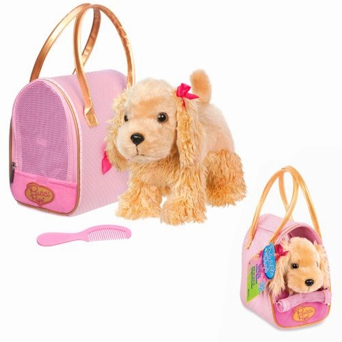 Pucci Pup Golden Dot Glam Bag & Cocker Spaniel