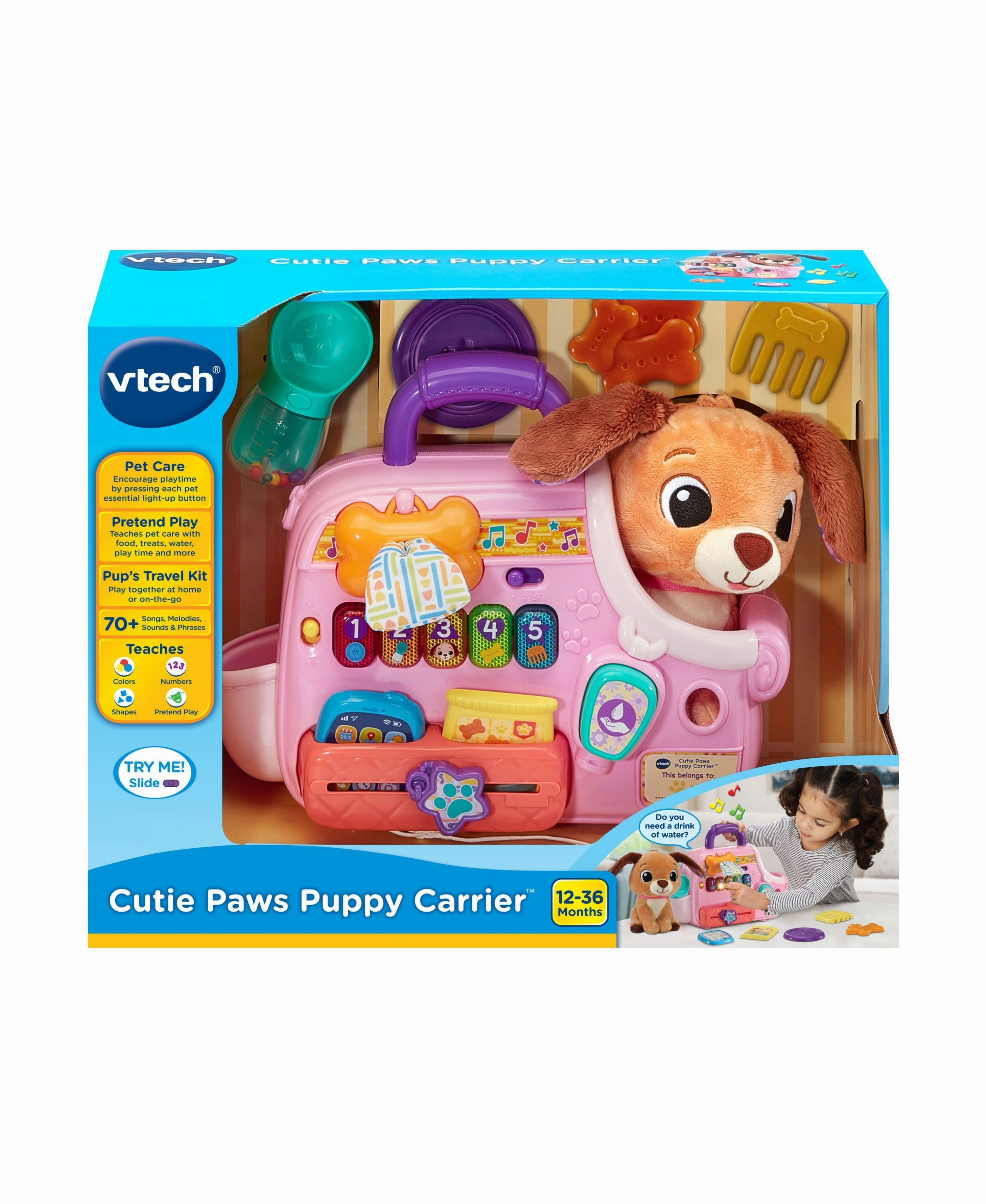 Puppy Pal Educational Carrier Interactive Toy