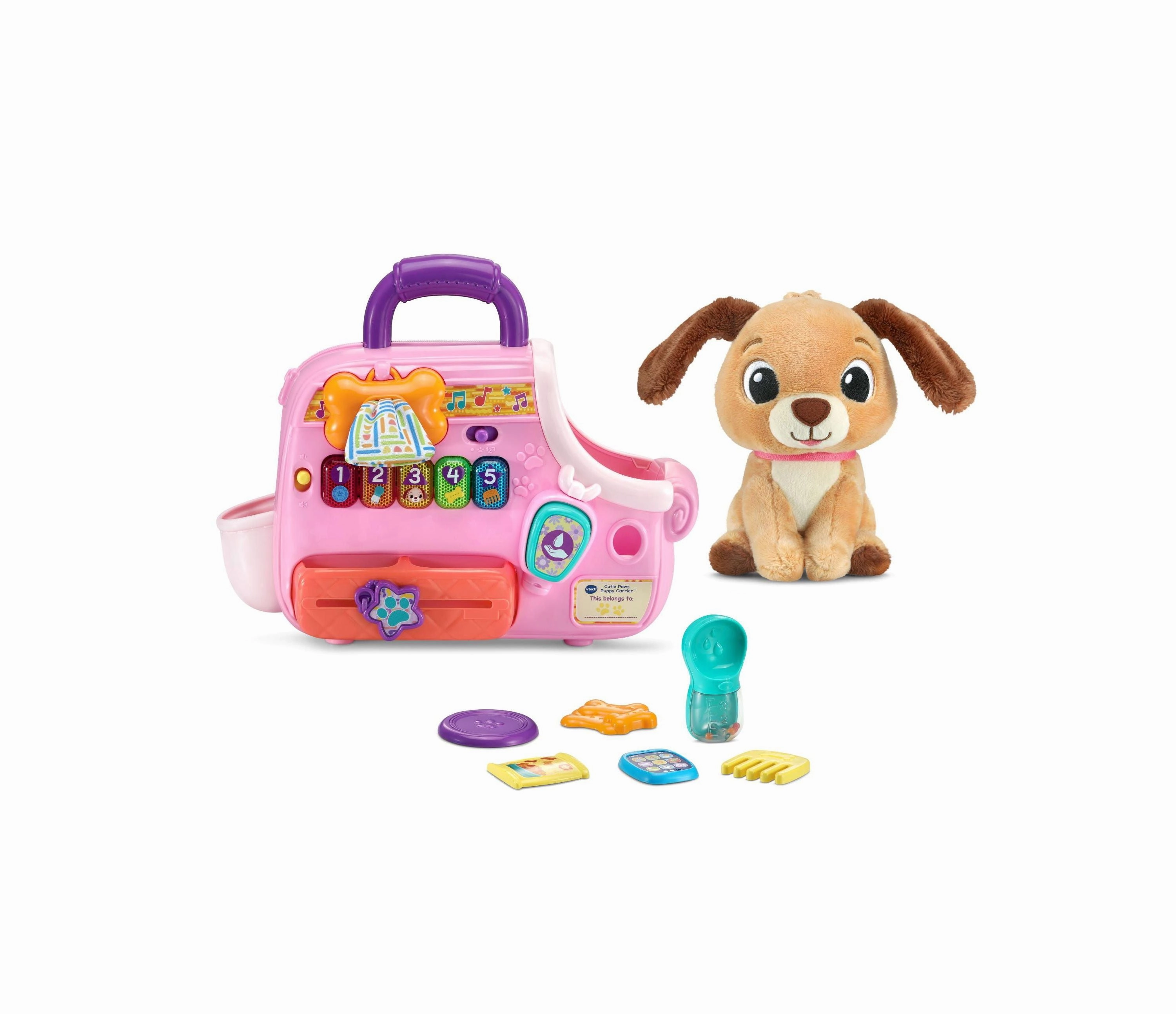 Puppy Pal Educational Carrier Interactive Toy