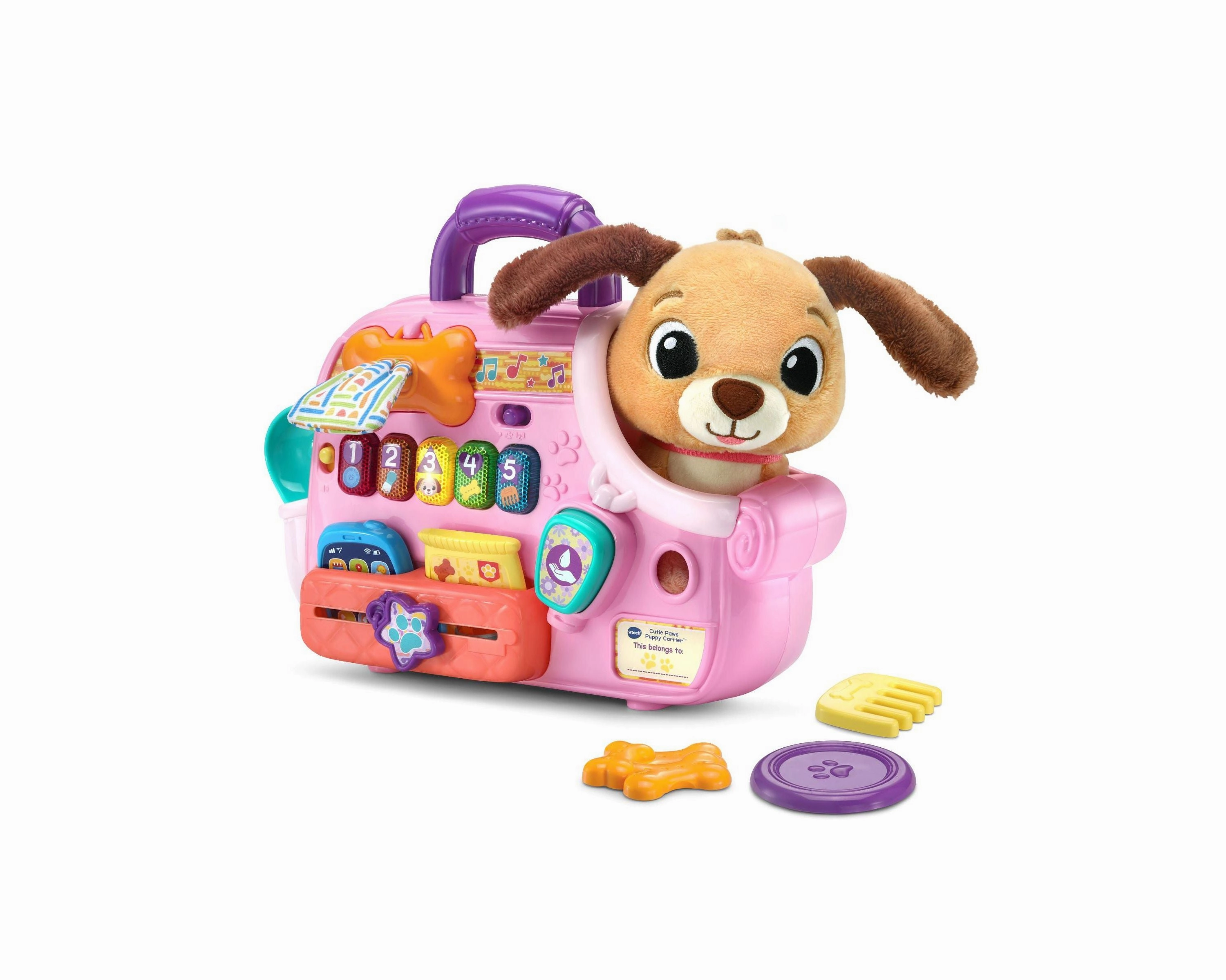 Puppy Pal Educational Carrier Interactive Toy