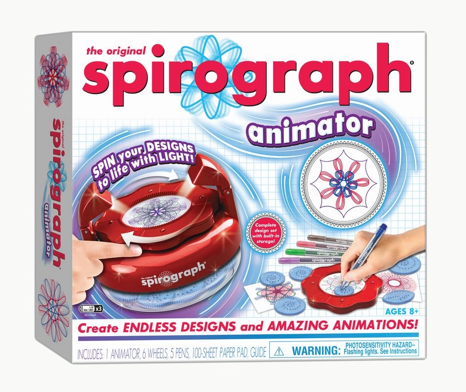 Puzzles Spirograph Animator