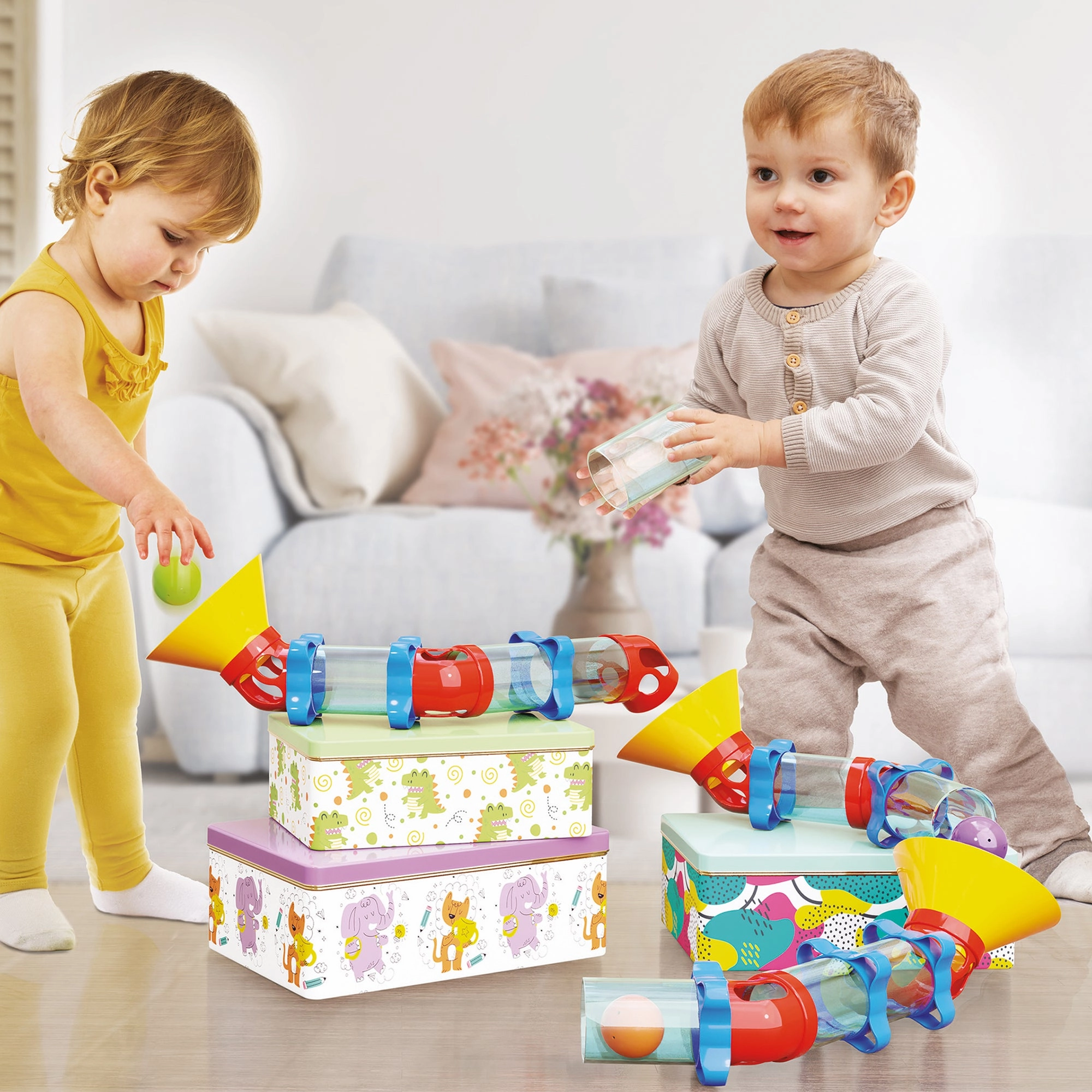 Quercetti Migoga Marble Run - 30-Piece Colorful Pipe Adventure