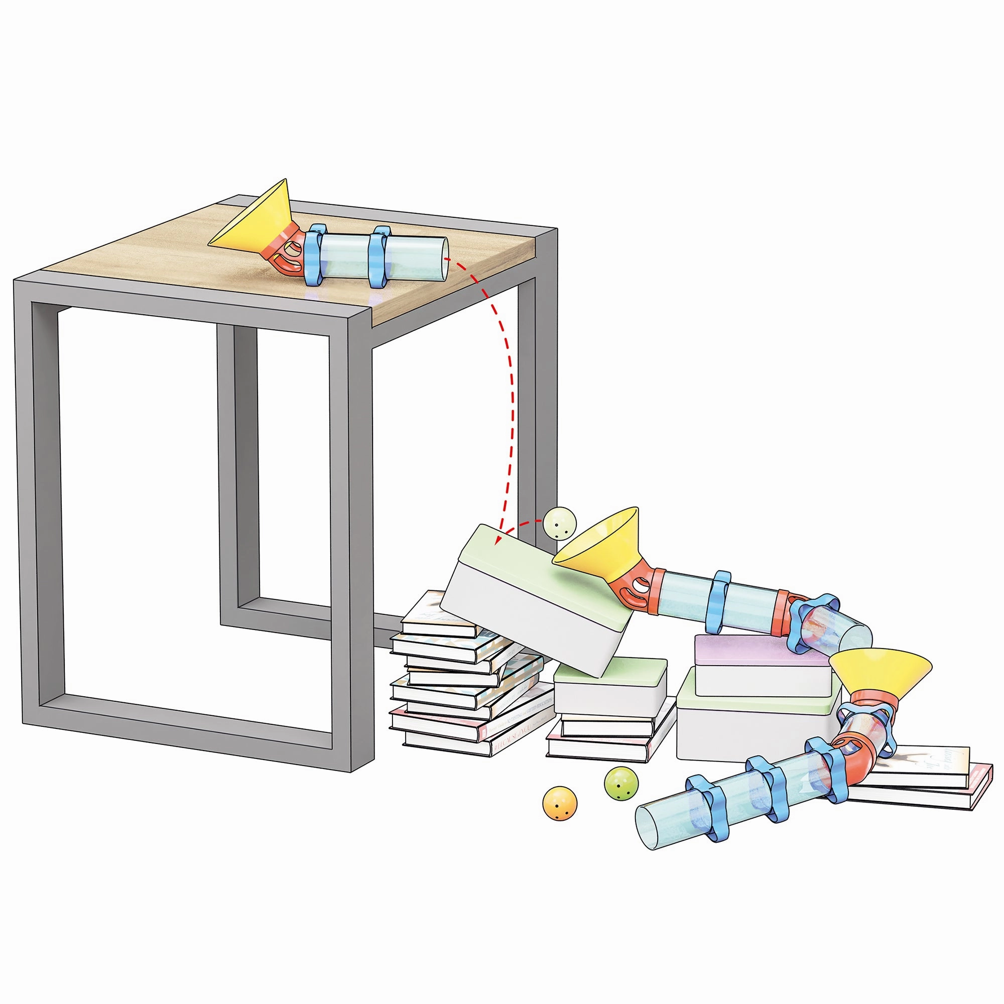 Quercetti Migoga Marble Run - 30-Piece Colorful Pipe Adventure