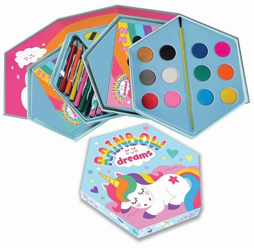 RAINBOW DREAMS COLOURING ACTIVITY DRAWERS