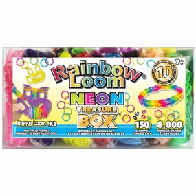 Rainbow Loom Neon Treasure Box Edition - Craft Kit