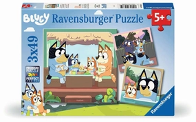 Ravensburger Bluey 3 x 49 Piece Jigsaw Puzzles for Ages 5 and Up