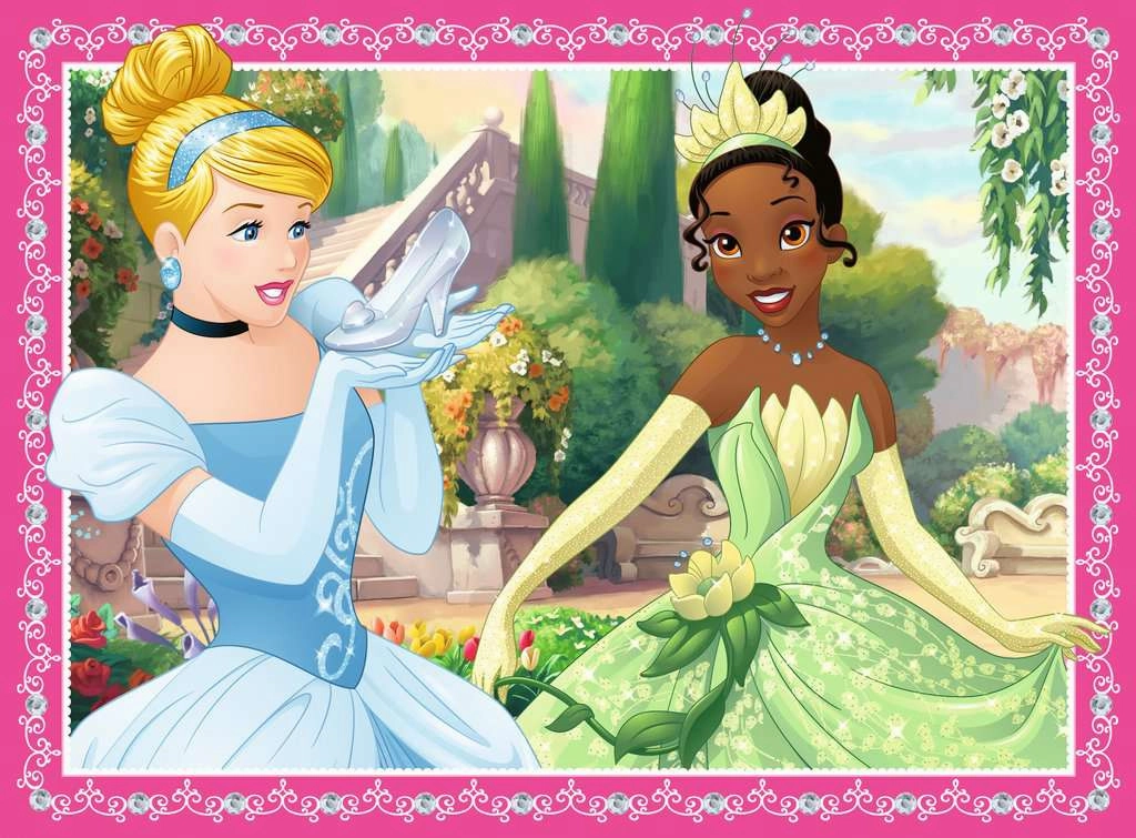 Ravensburger Disney Princess 4 in a Box Jigsaw Puzzles for Ages 3 & Up