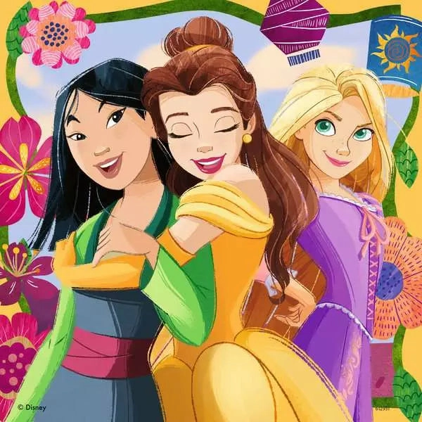 Ravensburger Disney Princess Girl Power! 3x49 PC Jigsaws for Ages 5 