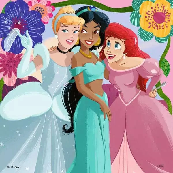 Ravensburger Disney Princess Girl Power! 3x49 PC Jigsaws for Ages 5 