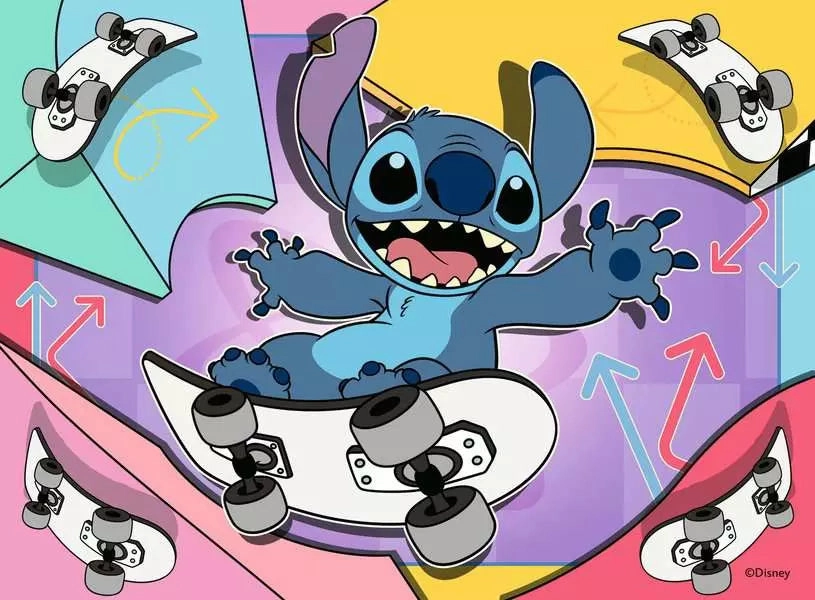 Ravensburger Disney Stitch 4 in a Box Jigsaw Puzzles for Ages 3 and Up