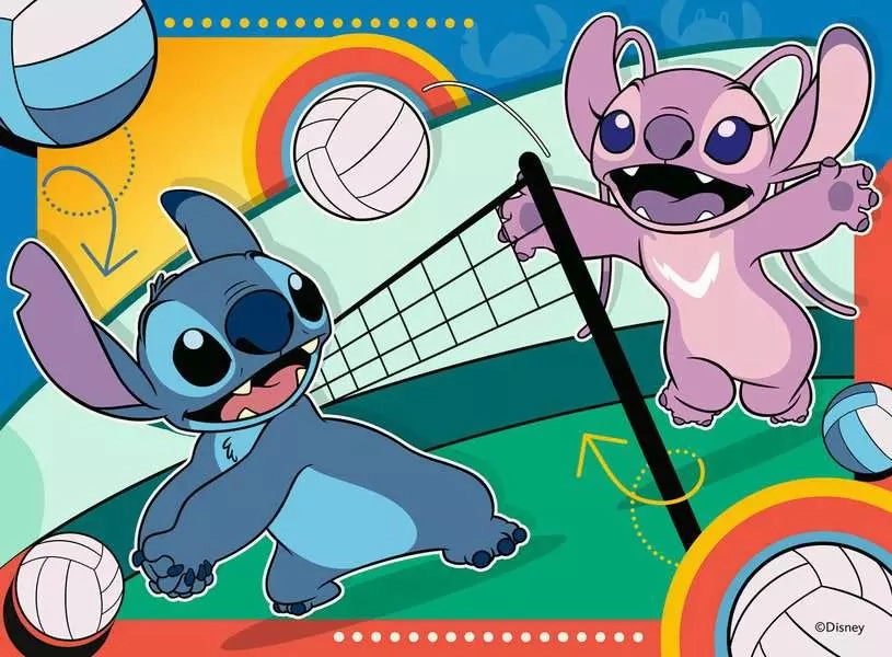 Ravensburger Disney Stitch 4 in a Box Jigsaw Puzzles for Ages 3 and Up