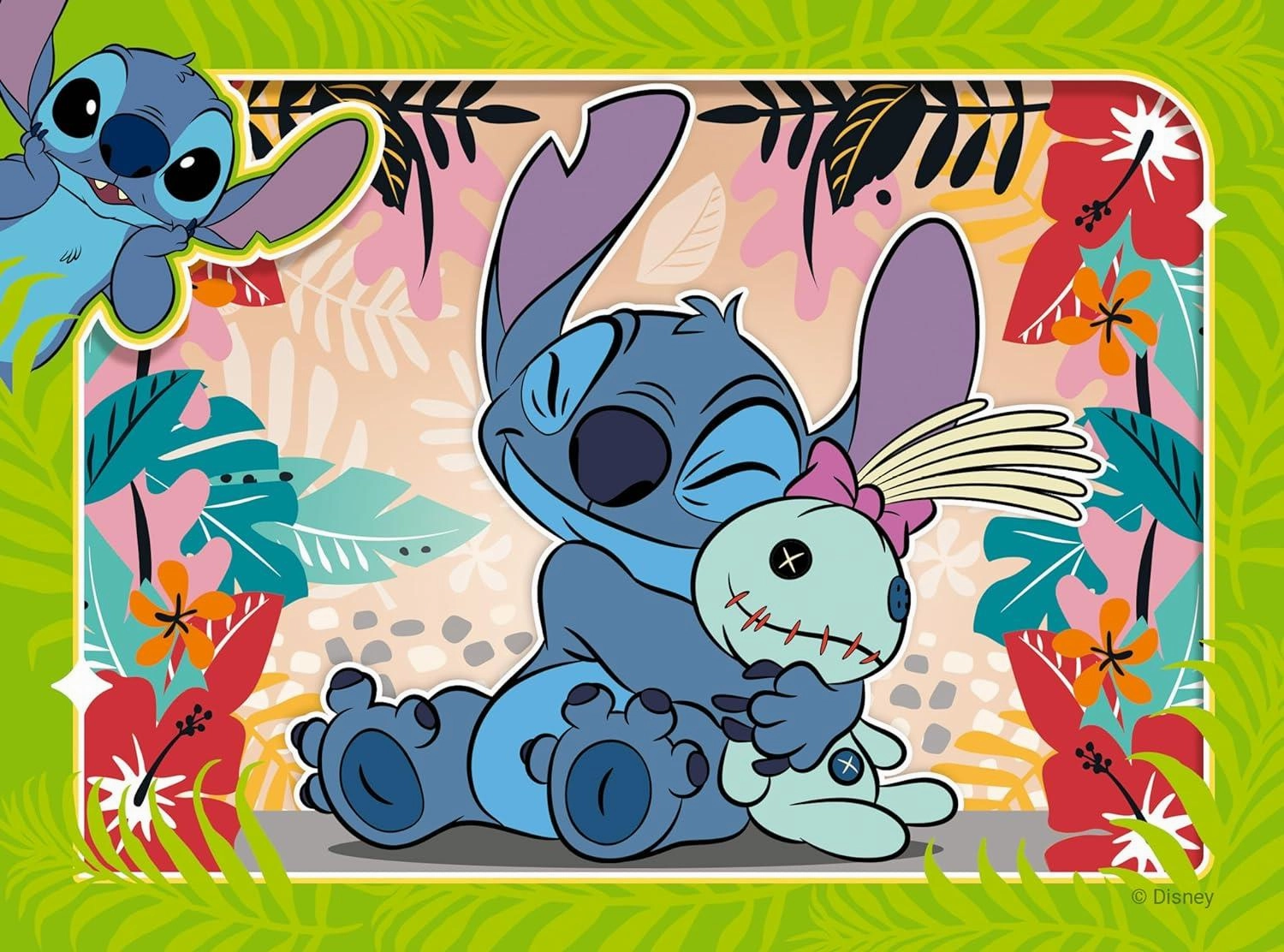 Ravensburger Disney Stitch 4 in a Box Jigsaw Puzzles for Ages 3 and Up