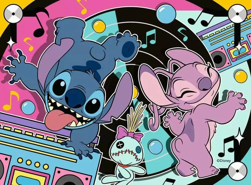 Ravensburger Disney Stitch 4 in a Box Jigsaw Puzzles for Ages 3 and Up