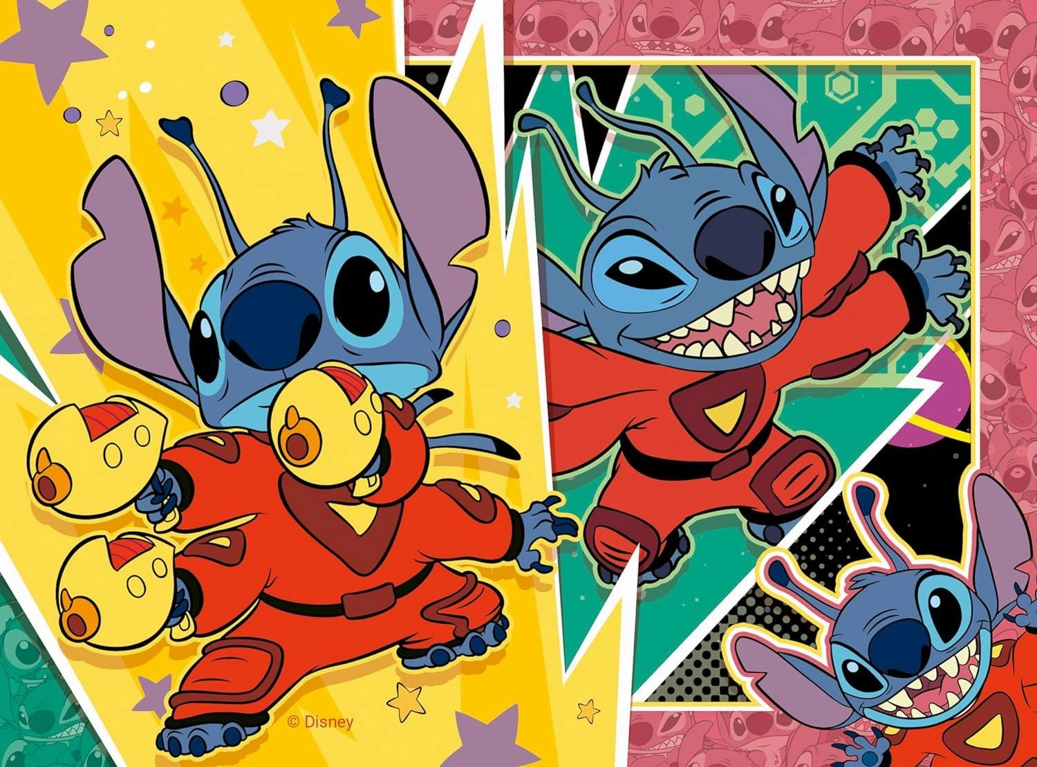 Ravensburger Disney Stitch 4 in a Box Jigsaw Puzzles for Ages 3 and Up