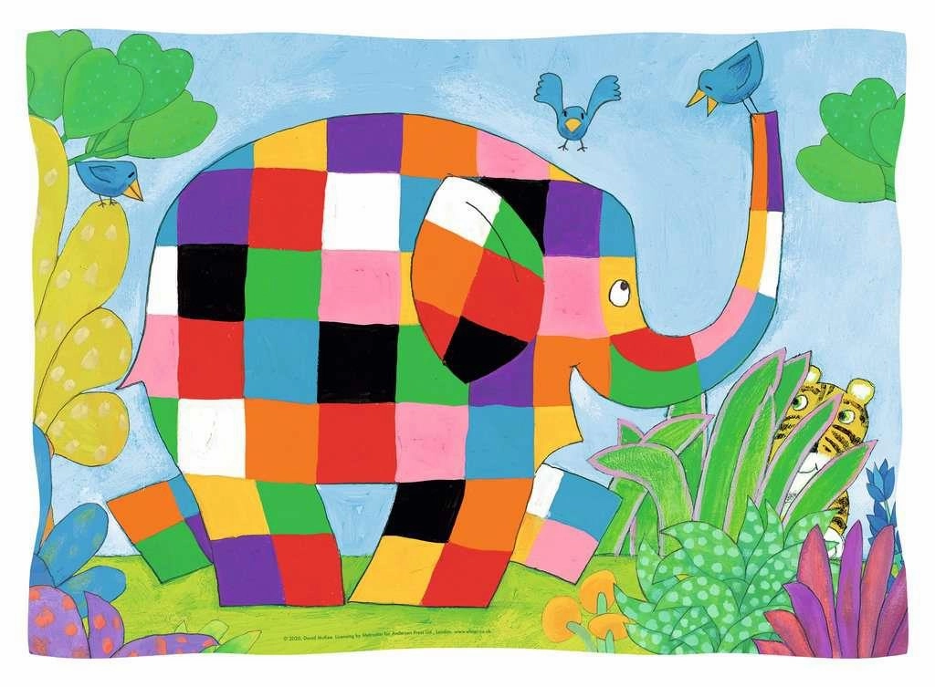Ravensburger Elmer My First Floor Puzzle 16 Large Pieces for Ages 2 