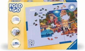 Ravensburger Fold & Go Puzzle Handy Storage Foldaway Board 500/1000pcs
