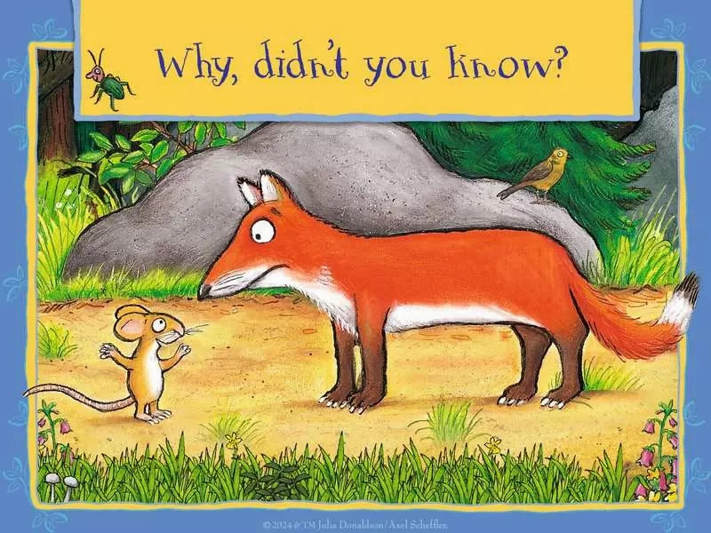 Ravensburger Gruffalo 4 in a Box Jigsaw Puzzles for Ages 3 and Up
