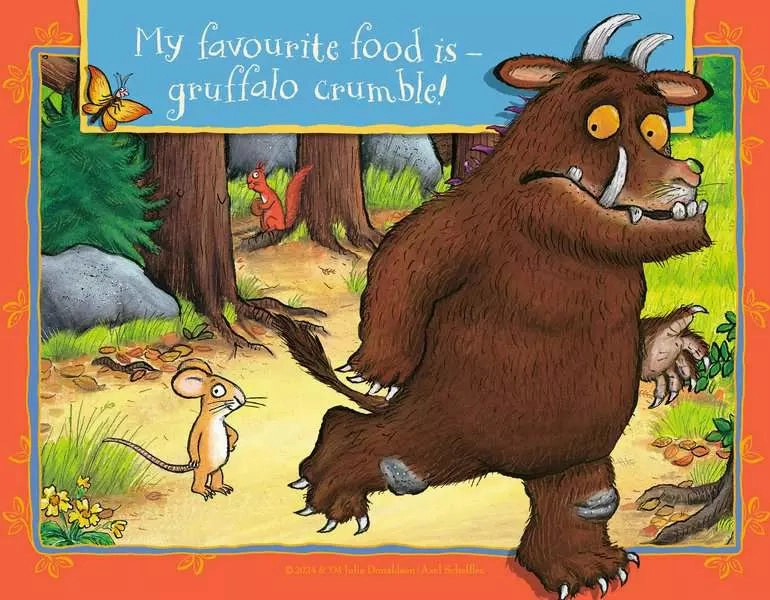 Ravensburger Gruffalo 4 in a Box Jigsaw Puzzles for Ages 3 and Up