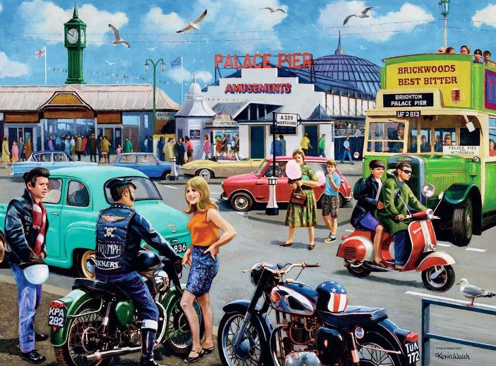 Ravensburger Happy Days 2 Days Out 4 x 500 Piece Jigsaws for Ages 10 