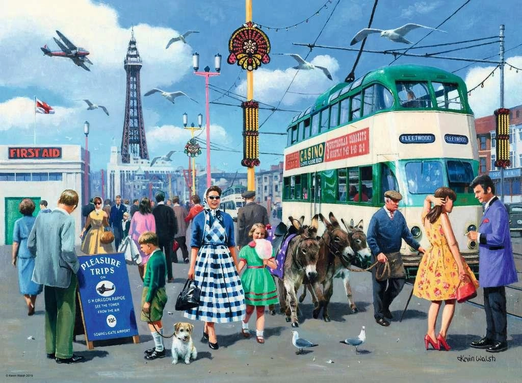 Ravensburger Happy Days No.1 Look North! 4x500 PC Jigsaws for Ages 10 