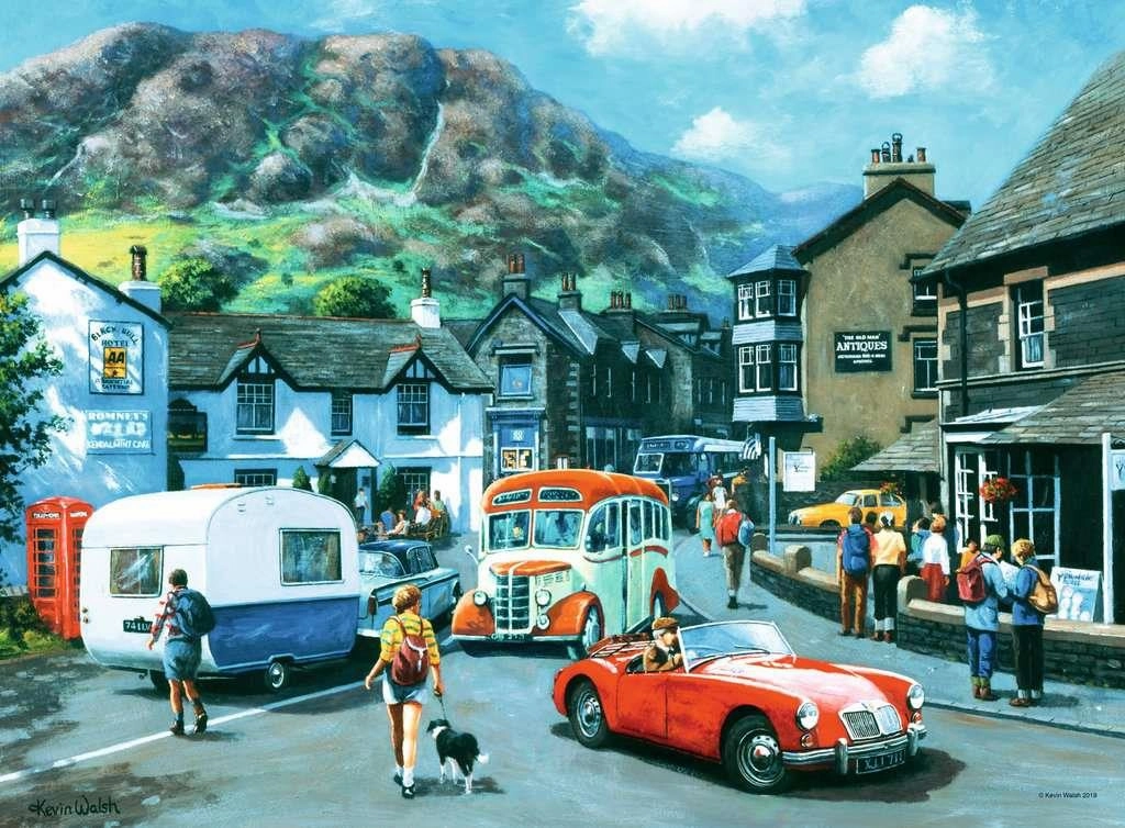 Ravensburger Happy Days No.1 Look North! 4x500 PC Jigsaws for Ages 10 