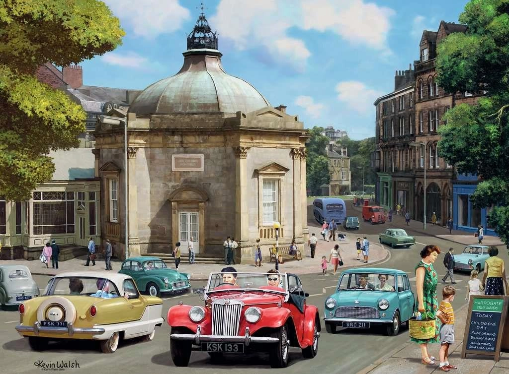 Ravensburger Happy Days No.1 Look North! 4x500 PC Jigsaws for Ages 10 