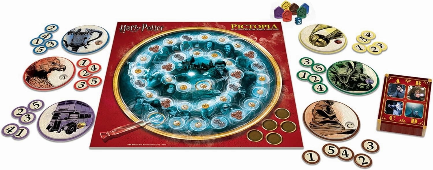 Ravensburger Harry Potter Pictopia Trivia Game for 2-6 Players Aged 7 