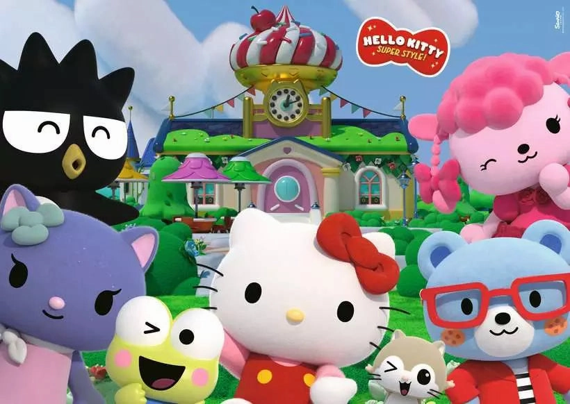 Ravensburger Hello Kitty Super Style 24 PC Giant Floor Puzzle for Ages 3 
