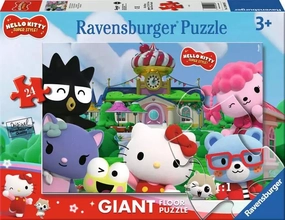 Ravensburger Hello Kitty Super Style 24 PC Giant Floor Puzzle for Ages 3 