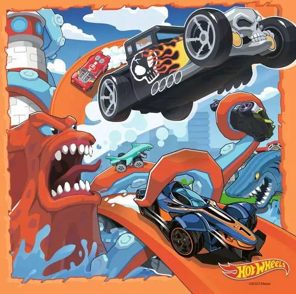 Ravensburger Hot Wheels Make It Epic! 3x49 Piece Jigsaws for Ages 5 