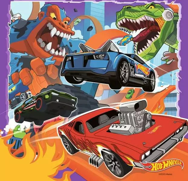 Ravensburger Hot Wheels Make It Epic! 3x49 Piece Jigsaws for Ages 5 