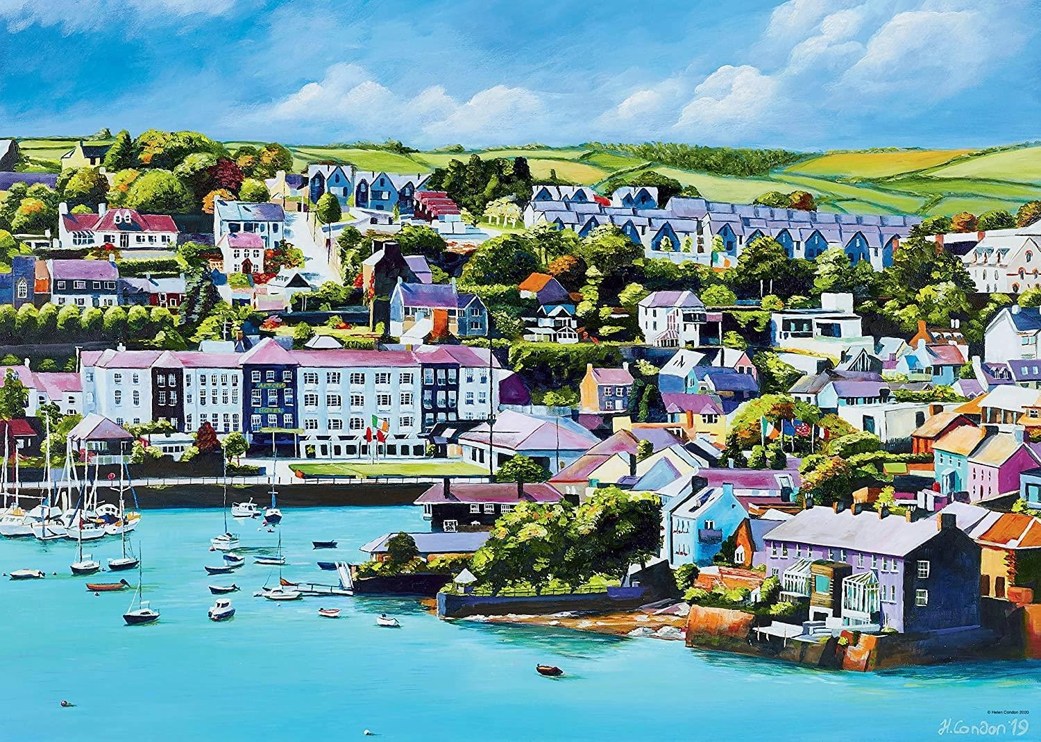 Ravensburger Kinsale Harbour, County Cork 1000 PC Jigsaw for Ages 14 